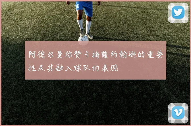 阿德尔曼称赞卡梅隆约翰逊的重要性及其融入球队的表现